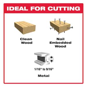 Bi-Metal Reciprocating Saw Blade Set 6 pc with 4 Free Bi-Metal Blades (10-Piece)