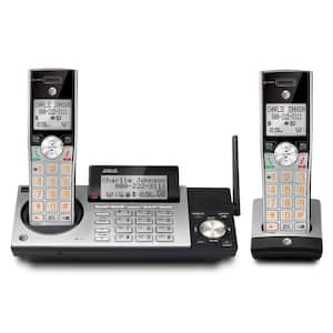 DECT 6.0 2-Handset Expandable Digital Cordless Answering System and Caller ID