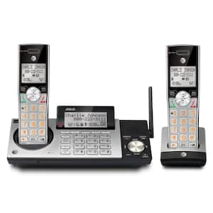 AT&T Ensemble de 2 téléphones sans-fil DECT 6.0 avec identification  d'appelant et appel en attente (EL51203) - Run-DLJ