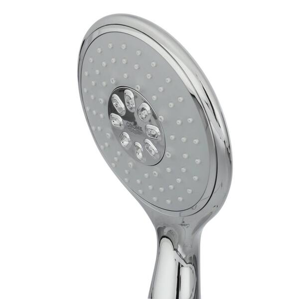 Grohe シャワーヘッド Power&Soul 130 GROHE PowerandSoul Contemporary 4-Spray Handheld Shower Set in