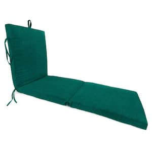 72 in. L x 21 in. W x 3 in. T Outdoor Chaise Lounge Cushion in Celosia Antique Teal