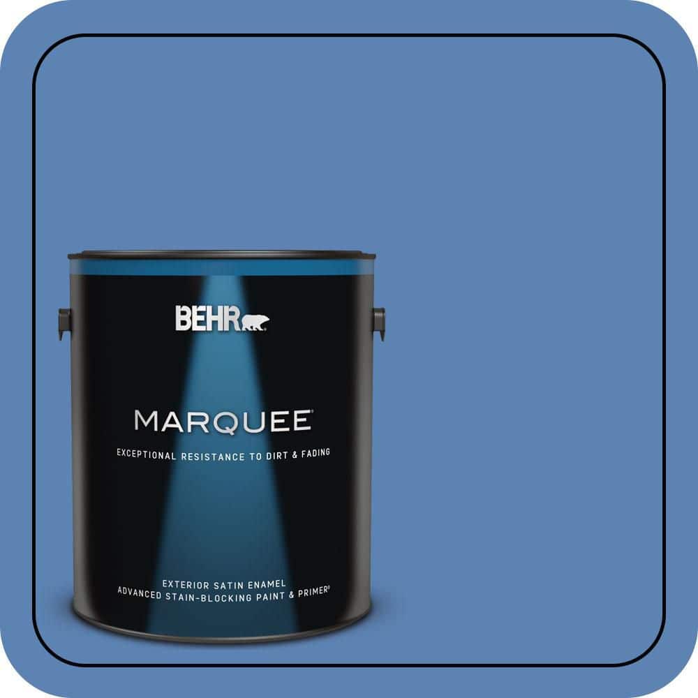 1 gal. #PPU15-06 Neon Blue Satin Enamel Exterior Paint & Primer price history on PriceWatchPro