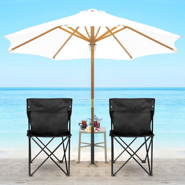 HOTEBIKE Portable Folding Camping Chair Lightweight and Sturdy Oxford Cloth Stool for Outdoor Activities