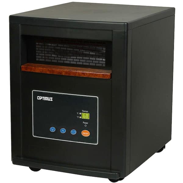 Optimus 1500-Watt Quartz Infrared Heater with Remote