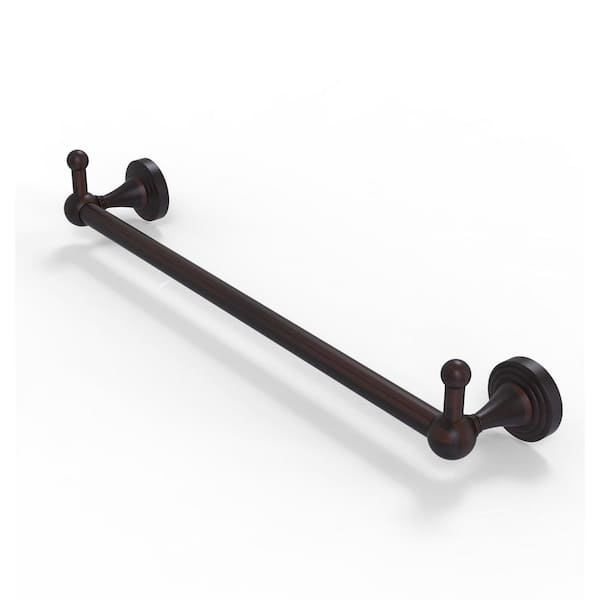 Allied Brass Sag Harbor Collection 24 in. Wall Mounted Single Towel Bar in Venetian Bronze