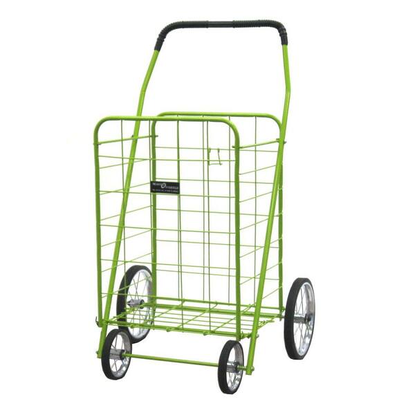 Easy Wheels Jumbo Shopping Cart in Green