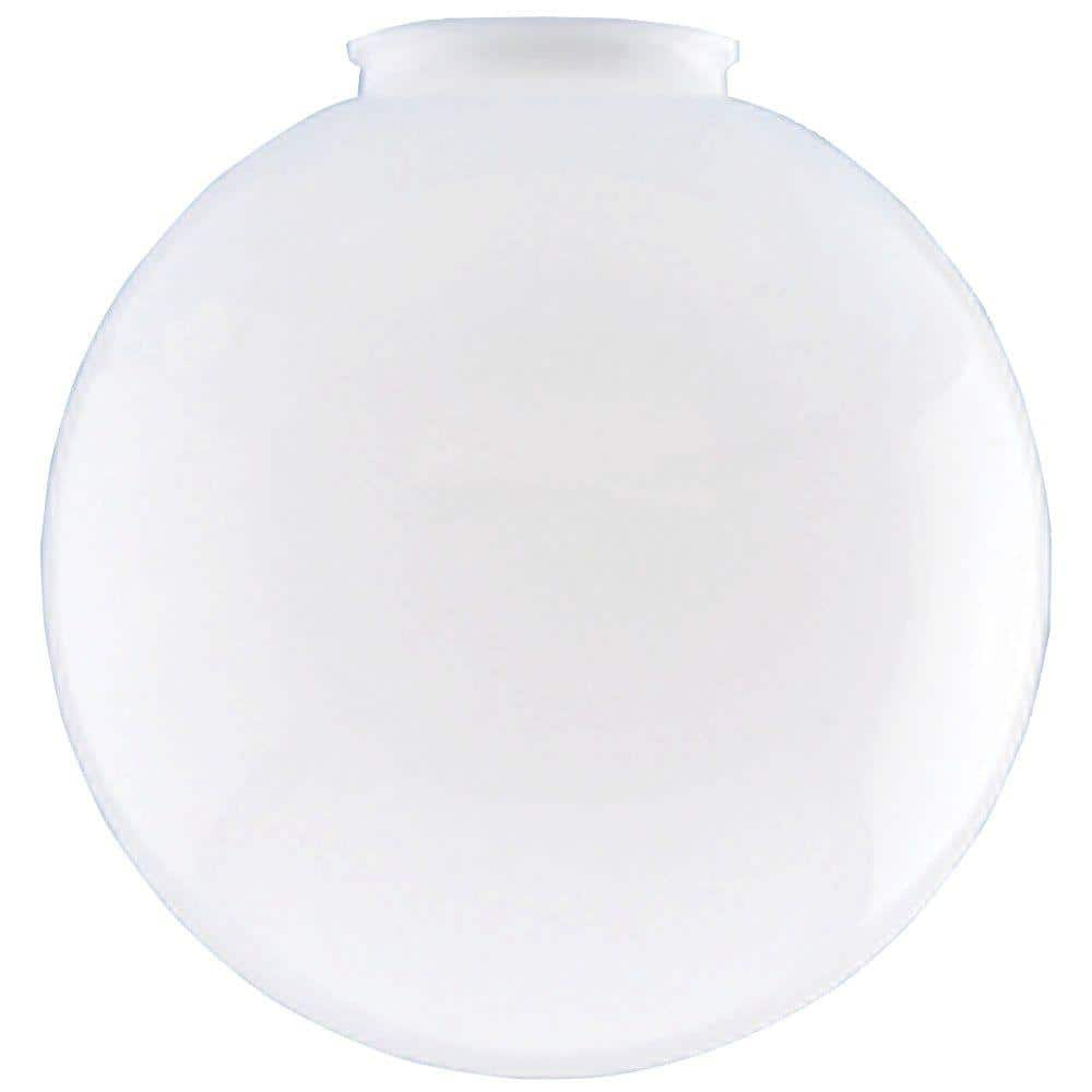 Westinghouse 10 in. White Acrylic Globe with 4 in. Fitter 8190100