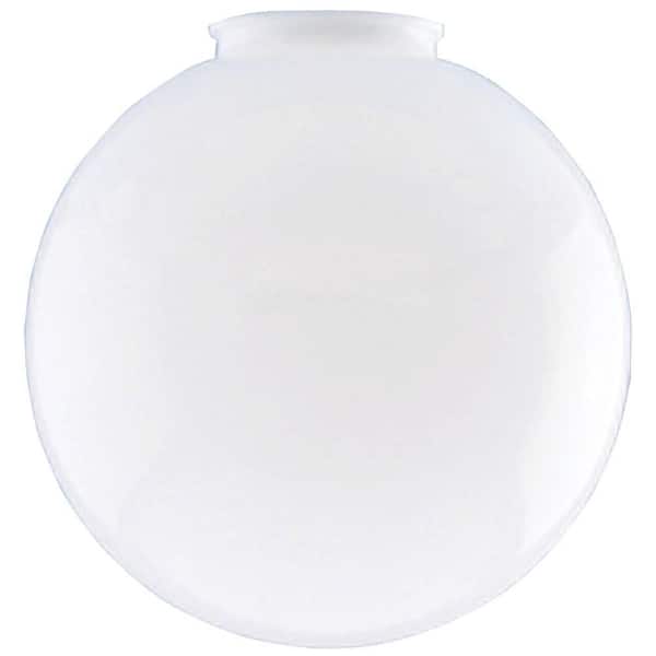 Westinghouse 10 in. White Acrylic Globe with 4 in. Fitter