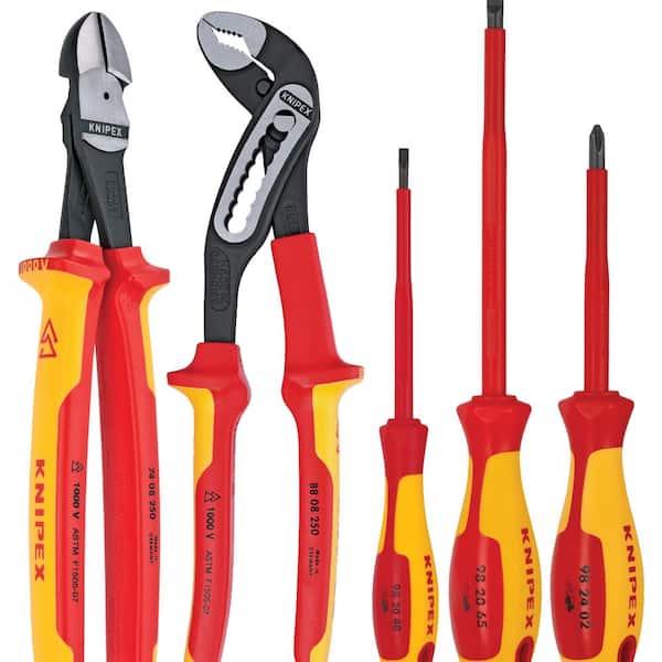 KNIPEX Automotive Pliers and Screwdriver Tool Set (5-Piece)