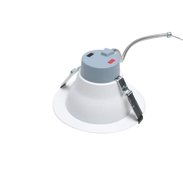 7W / 10W / 18W Wattage Tunable 6in. Recessed Dimmable 3-CCT Tunable Round  Slim LED Downlight - 90 Degree Beam - 120V-277V - CRI>90 - Wire Connection  