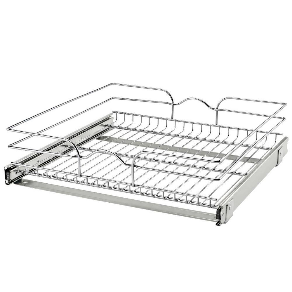 RevAShelf 21 in. x 20 in. Single Kitchen Pull Out Wire Basket