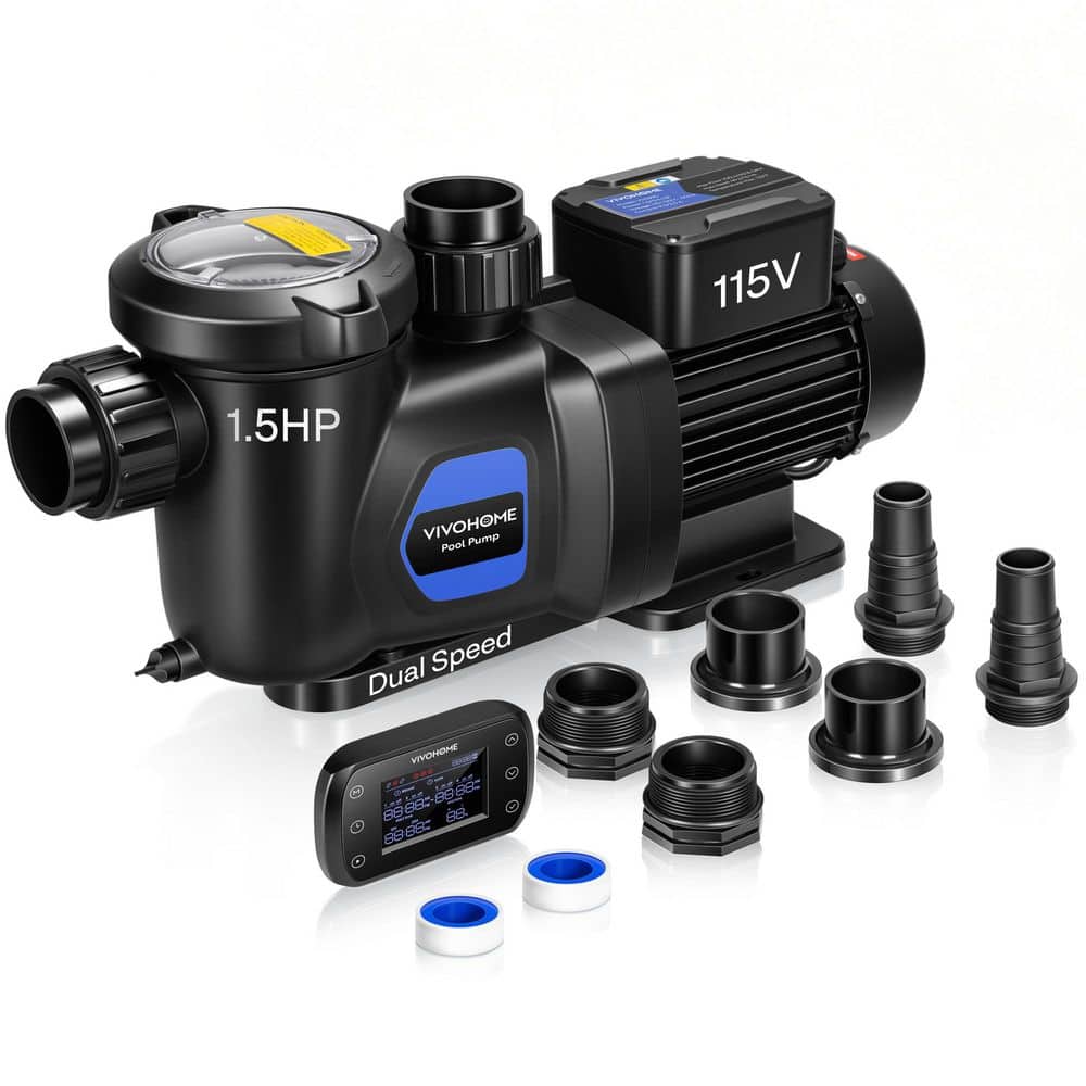 1.5HP Dual Speed Fast Self-Primming Pool Pump with Wireless Remote Control for In/Above Ground Pools price history on PriceWatchPro