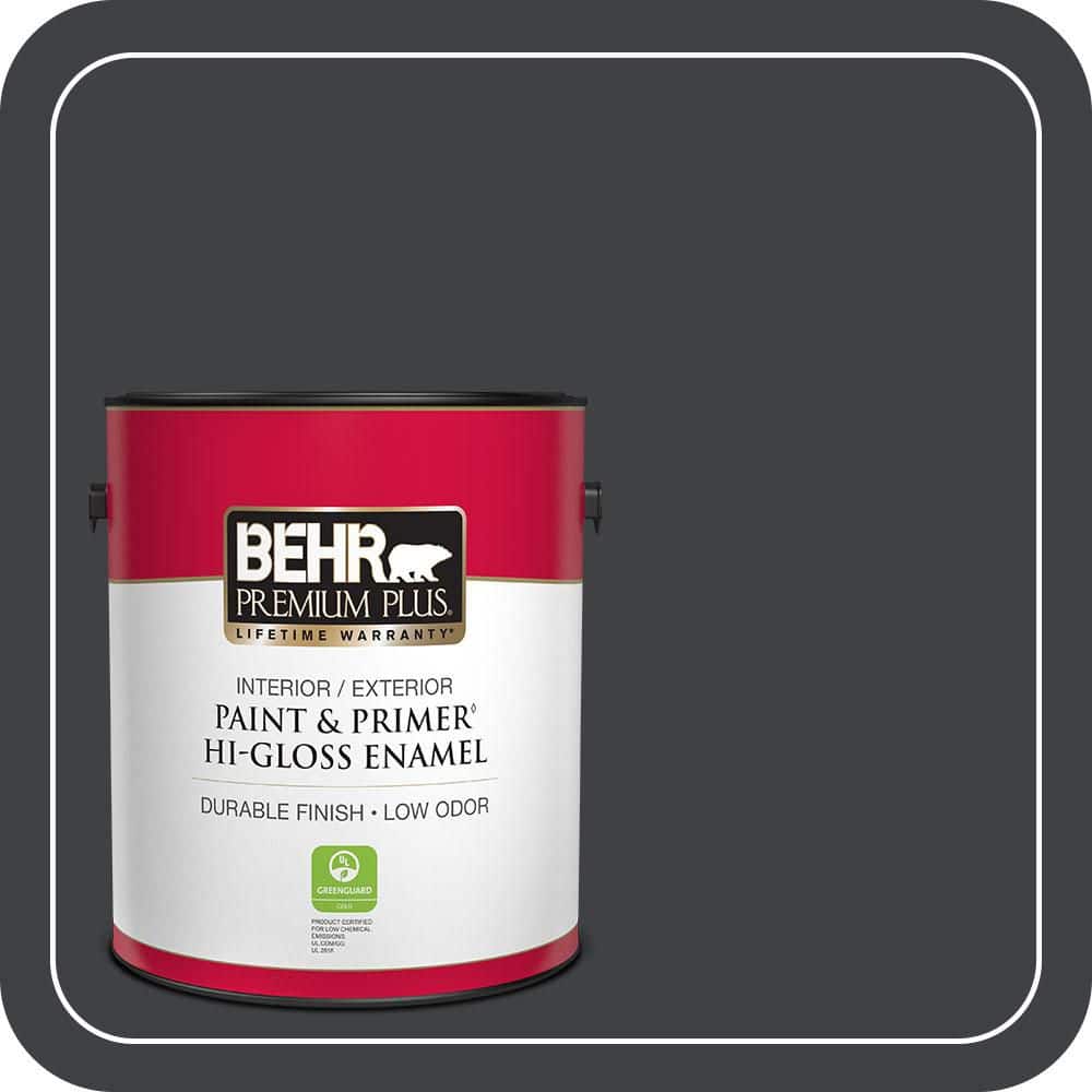 1 gal. #750F-7 Deep Space Hi-Gloss Enamel Interior/Exterior Paint & Primer price history on PriceWatchPro