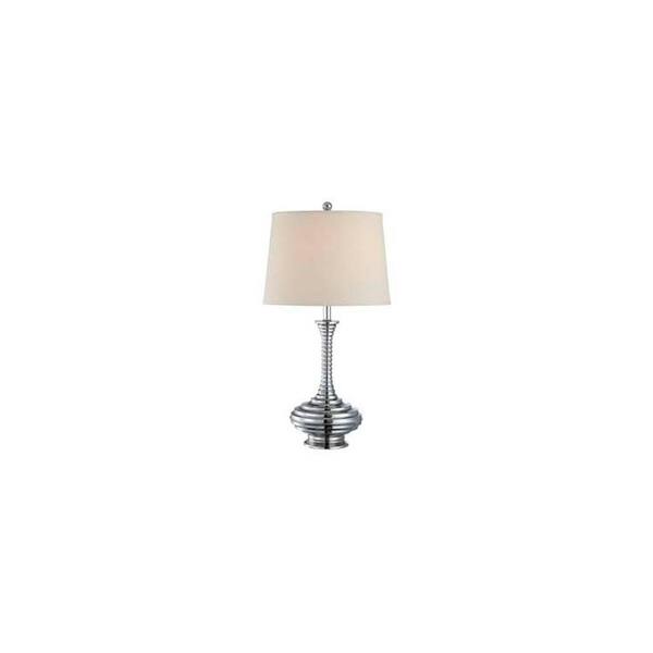 Filament Design 26.5 in. Polished Chrome Table Lamp