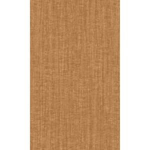 Copper Plain Printed Non-Woven Non-Pasted Textured Wallpaper 57 sq. ft.