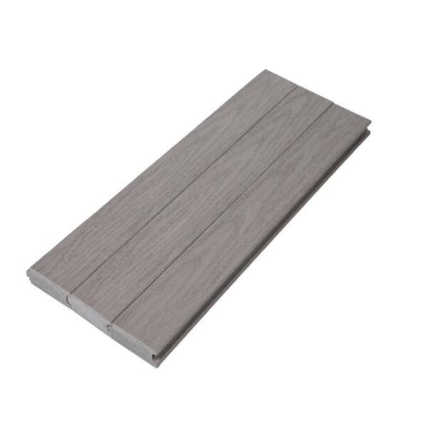 Wolf Porch 3/4 in. x 3-1/8 in. x 16 ft. Pewter, Tongue And Groove