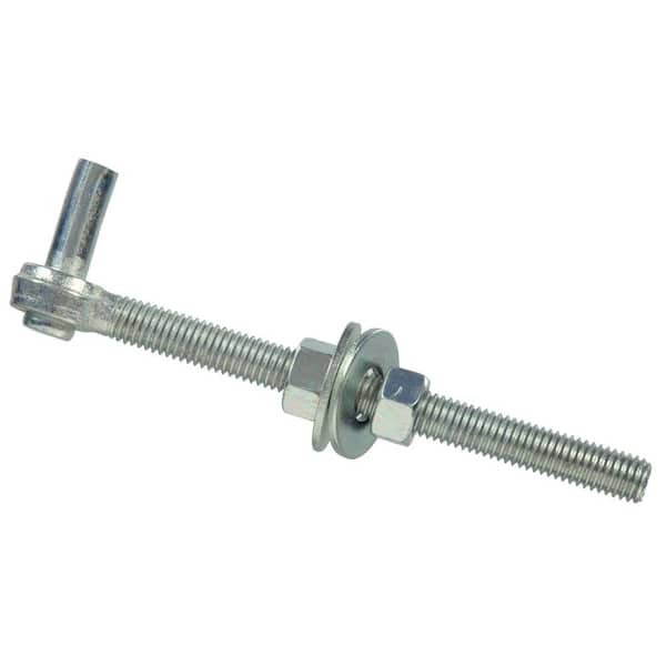 5/8 in. x 8 in. Zinc Gate Bolt Hook (5-Pack)