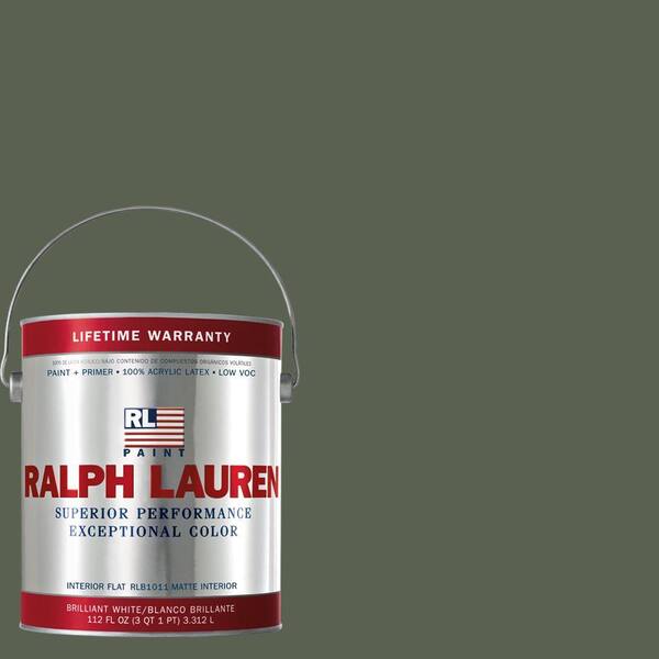Ralph Lauren 1-gal. Chauffeurs' Green Flat Interior Paint
