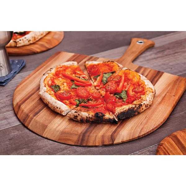 男女兼用 カジュアルウェア 送料無料Ironwood Gourmet Napoli Pizza Peel, Acacia Wood 調理器具