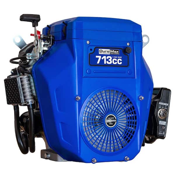 DUROMAX 713cc 1 in. Gasoline Multi-Purpose Horizontal Key Shaft Electric Start V-Twin Portable Engine 50-State