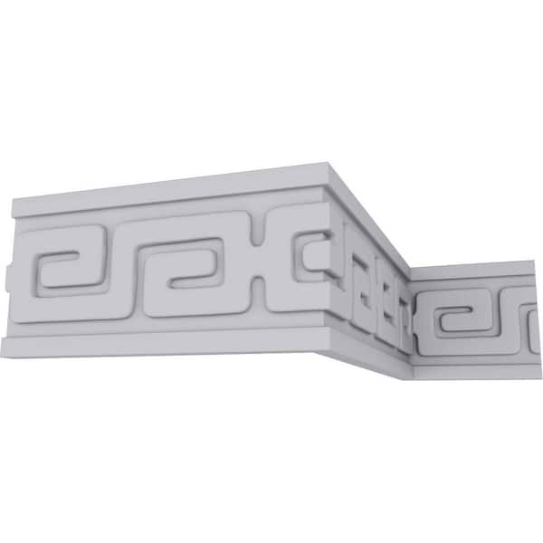 Ekena Millwork SAMPLE - 3/8 in. x 12 in. x 2-3/4 in. Urethane Eris Panel Moulding