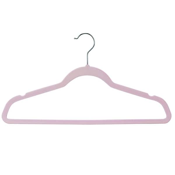Plastic Non-Slip Baby Hangers for Closet, 12 inch Space Saving Small  Toddler Hangers 