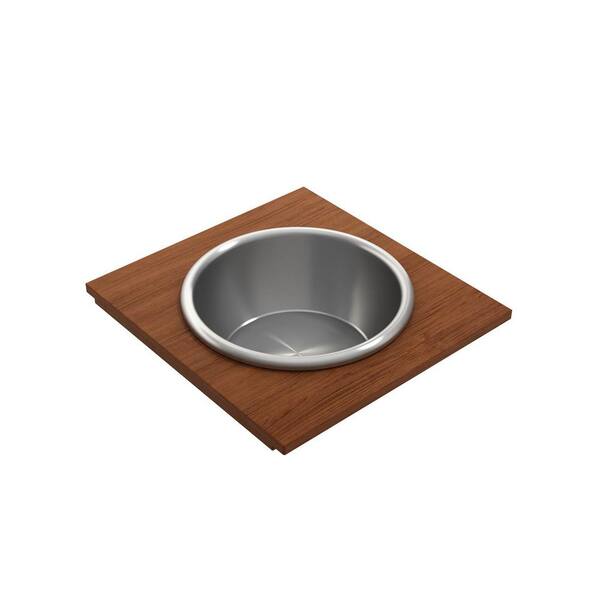 16.75 in. Workstation Kitchen Sink Serving Board Set with Stainless Steel Mixing Bowl and Colander 16.75 in. Workstation Kitchen Sink Serving Board Set with Stainless Steel Mixing Bowl and Colander