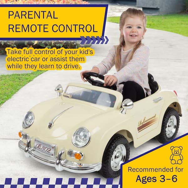 Lil Rider Battery Powered Classic Sports Car with Remote Control