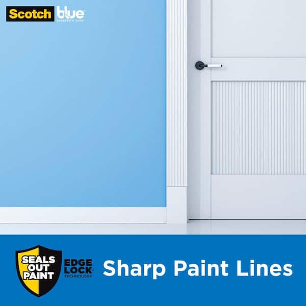 ScotchBlue WALLS + WOOD FLOORS Painter's Tape, .94 in x 60 yd 3M