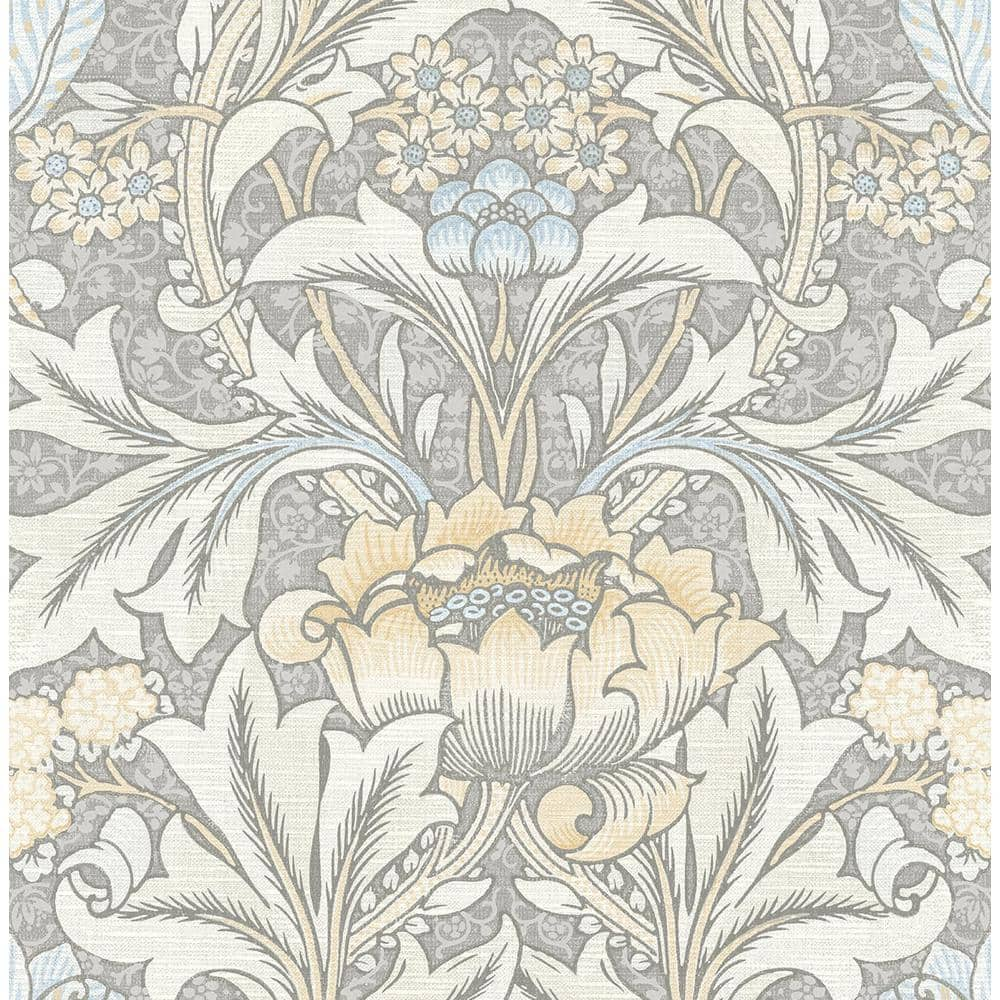 William Morris Wallpaper Lily Floral Wallpaper Peel and Stick Blooming  Floral Wallpaper Self Adhesive Acanthus Wallpaper 1453 sqft  Amazonsg  DIY  Tools