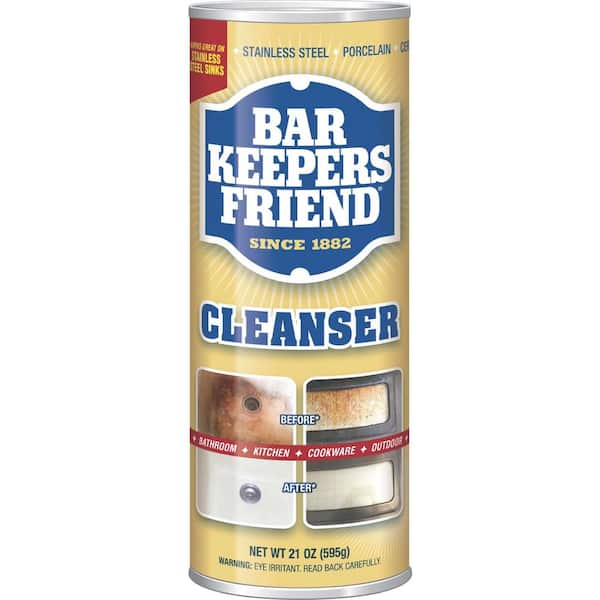 Bar Keepers Friend 21 oz. All-Purpose Cleaner and Polish (2-Pack) 11514-2 -  The Home Depot