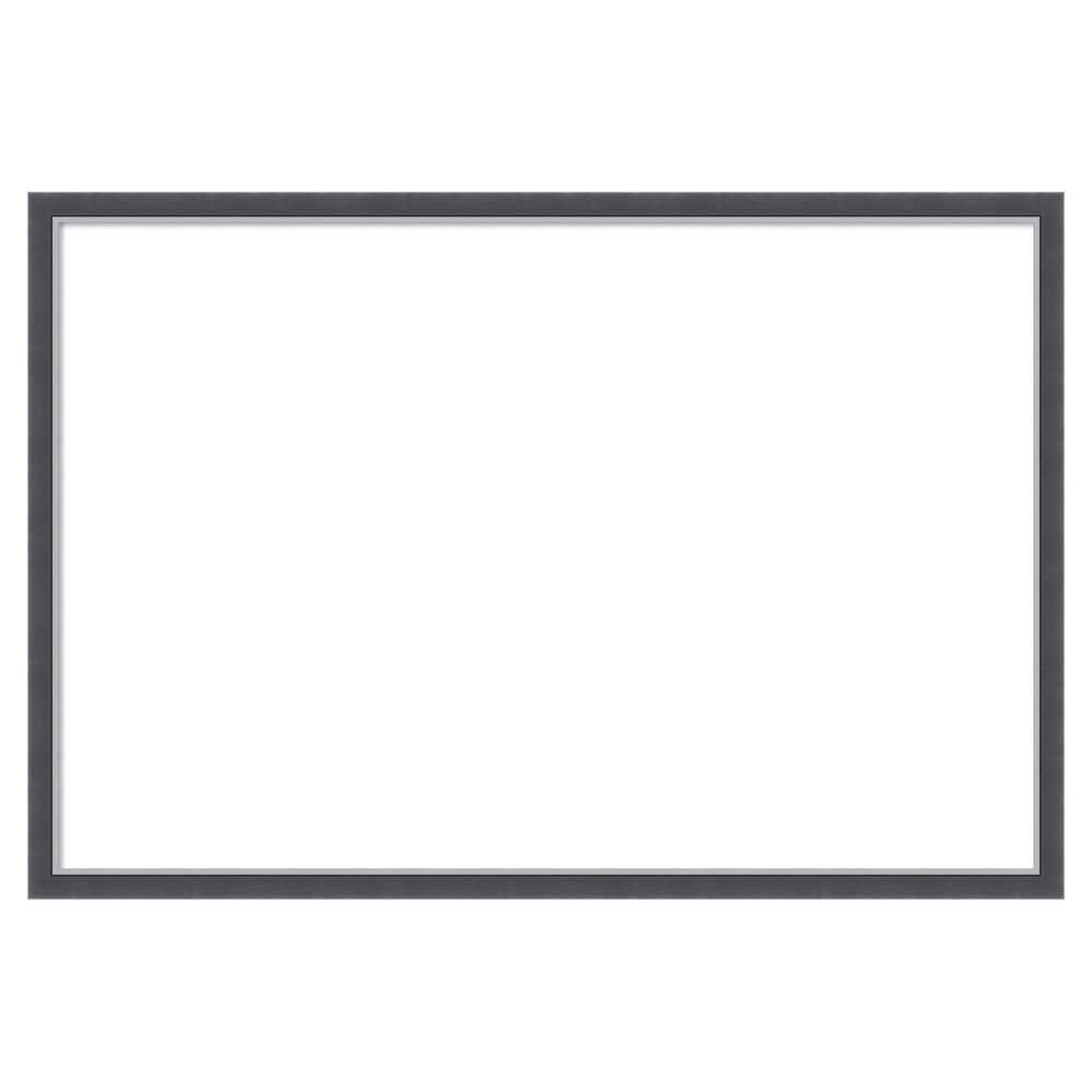 Eva Black Silver Thin 38 in. x 26 in. Polystyrene Framed Dry Erase Magnetic Memo Board price history on PriceWatchPro