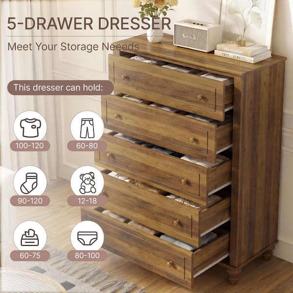 75 inch long dresser M optimized 63" Dresser for Bedroom, TV Stand for 65 70 75 inch TVs, 14 Drawer Dresser with Power Outlets, Large Long Fabric Dresser Entertainment