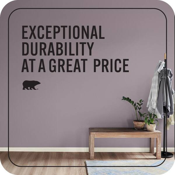 BEHR PREMIUM PLUS 8 oz. #N110-4 Gothic Purple Flat Interior