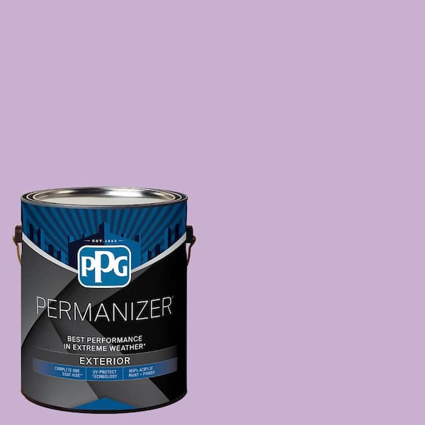 1 gal. PPG1249-4 Windsor Purple Semi-Gloss Exterior Paint