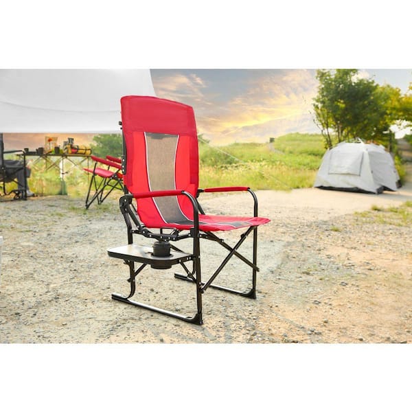 Tenleaf Camping Directors Chair, Heavy Duty, Oversized Portable