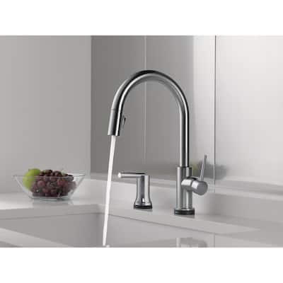 Delta Pull Down Kitchen Faucets Kitchen Faucets The Home Depot