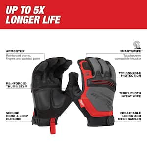 X-Large Demolition Gloves (2-Pack)