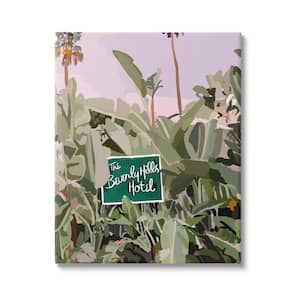 Beverly Hills Tropical Vacation Design by Amelia Noyes Unframed Nature Art Print 48 in. x 36 in.