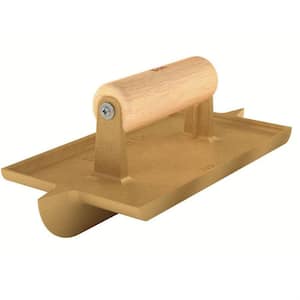 8 in. x 4-1/2 in. Bi-Directional Concrete Groover Bit Size of 1 in. x 1/2 in. with Wooden Handle