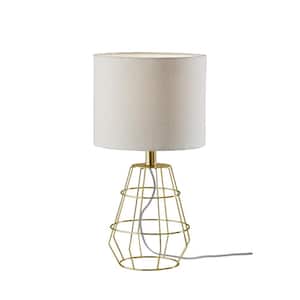 Victor 19 in. Antique Brass Table Lamp