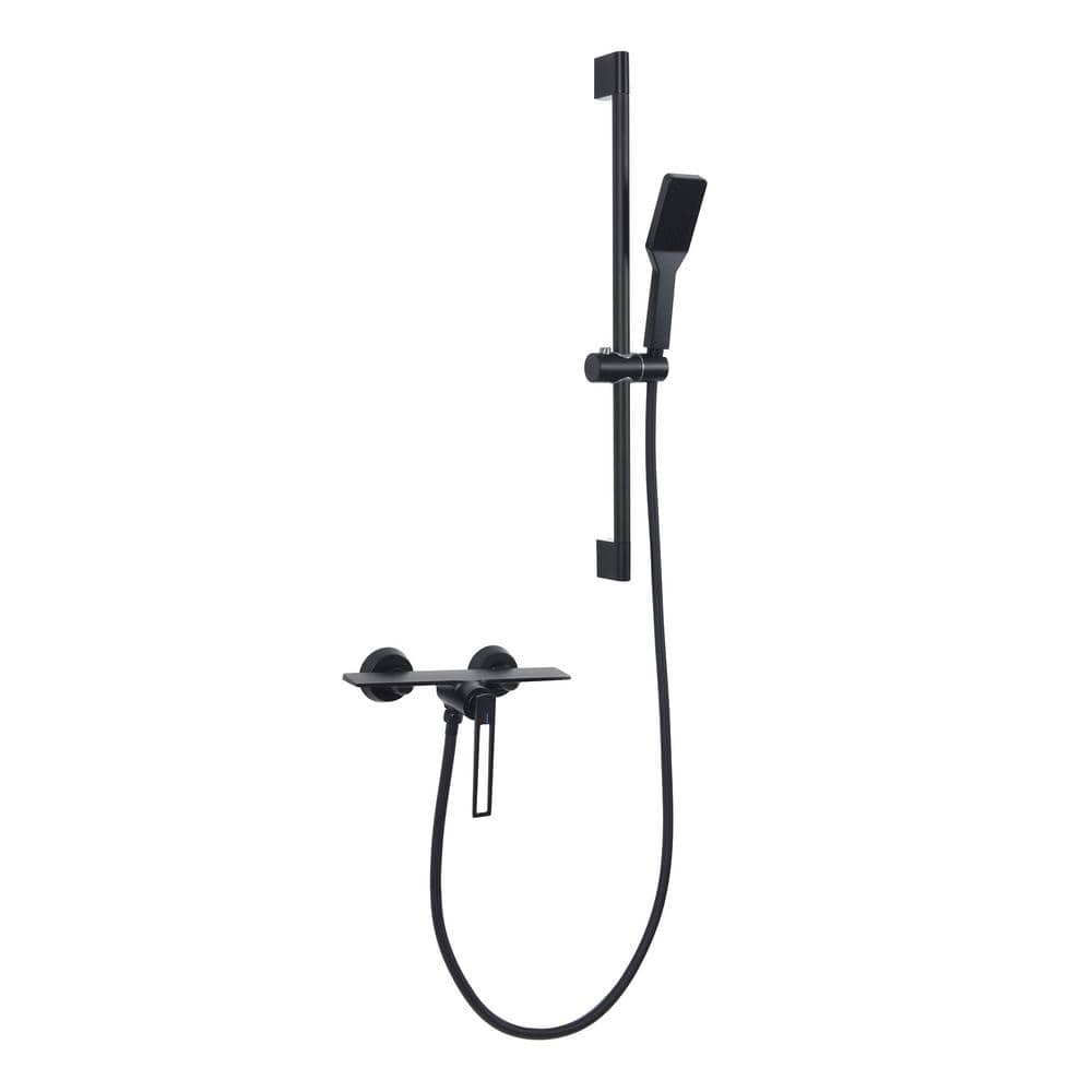 Single Handle 1-Spray Tub and Shower Faucet 2.0 GPM with Liftable Handheld 