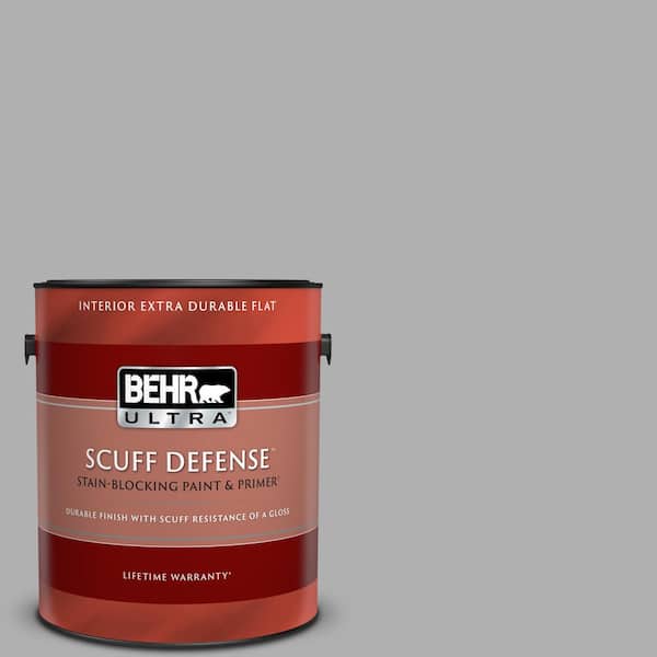BEHR ULTRA 1 gal. #780F-4 Sparrow Extra Durable Flat Interior Paint & Primer