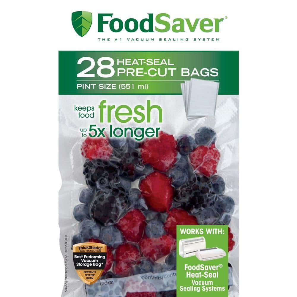 Jarden FoodSaver Vacuum Sealer Bag (Set of 20) 547525 - The Home Depot