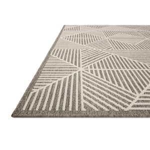 Loloi Rainier Taupe/Ivory 2 ft. 2 in. x 3 ft. 9 in. Indoor/Outdoor Area Rug