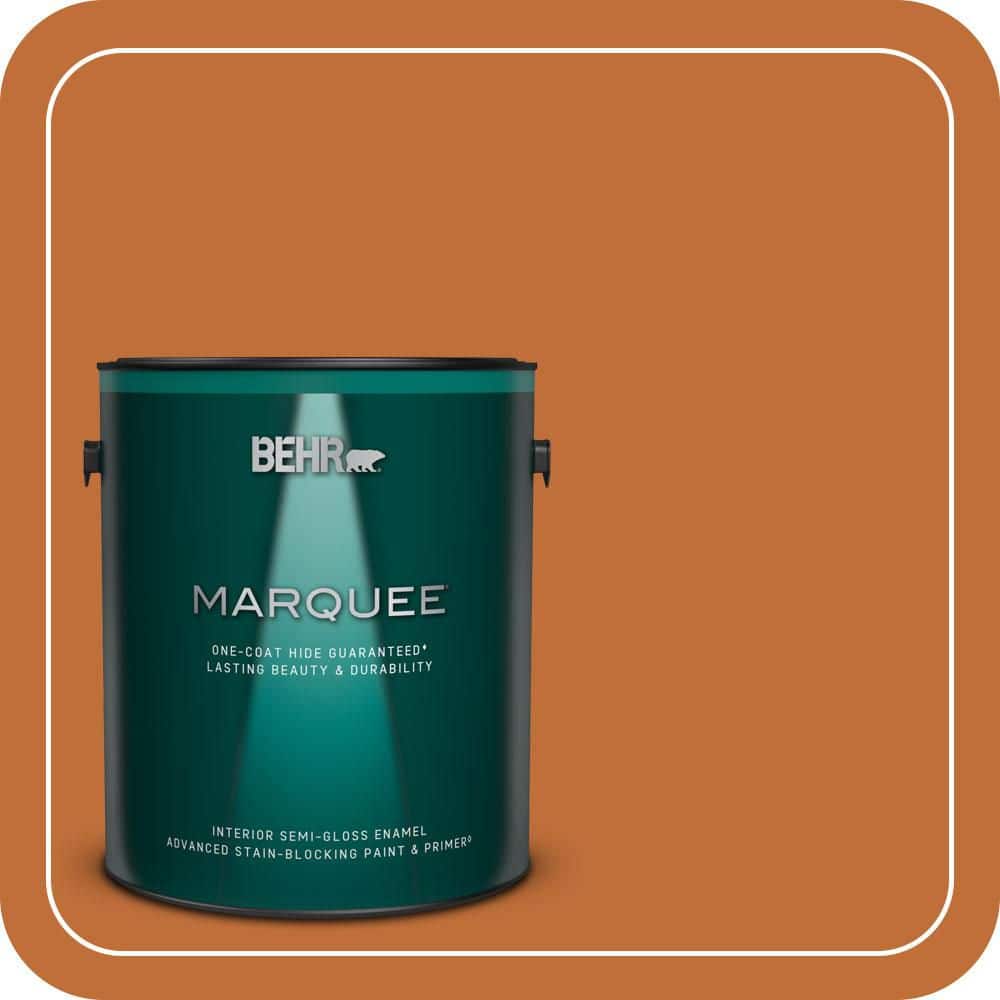1 gal. #S-H-260 Tiger Stripe Semi-Gloss Enamel Interior Paint & Primer price history on PriceWatchPro