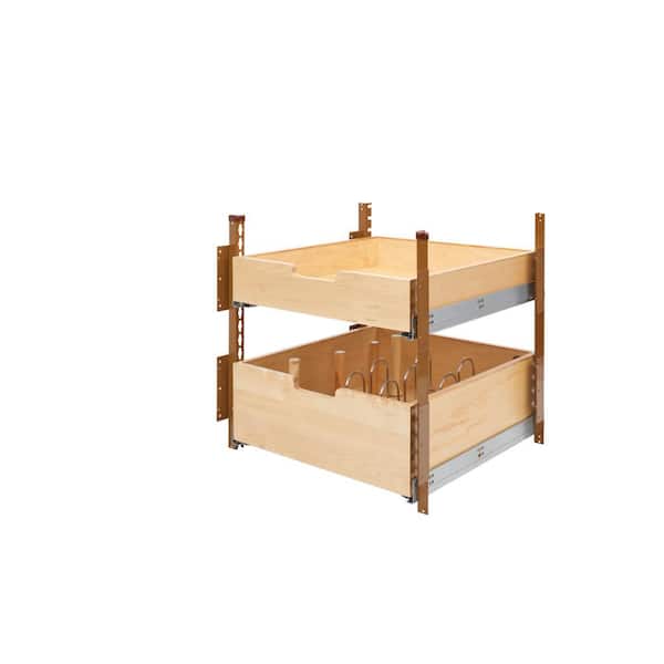 Rev-A-Shelf 21.25 in. H x 22.31 in. W x 21.62 in. D Pilaster System Kit for Door-Drawer Application