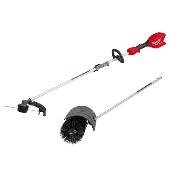 M18 FUEL 18V 16 in. Brushless Cordless Battery Powered QUIK-LOK String Trimmer w/ Bristle Brush Attachment