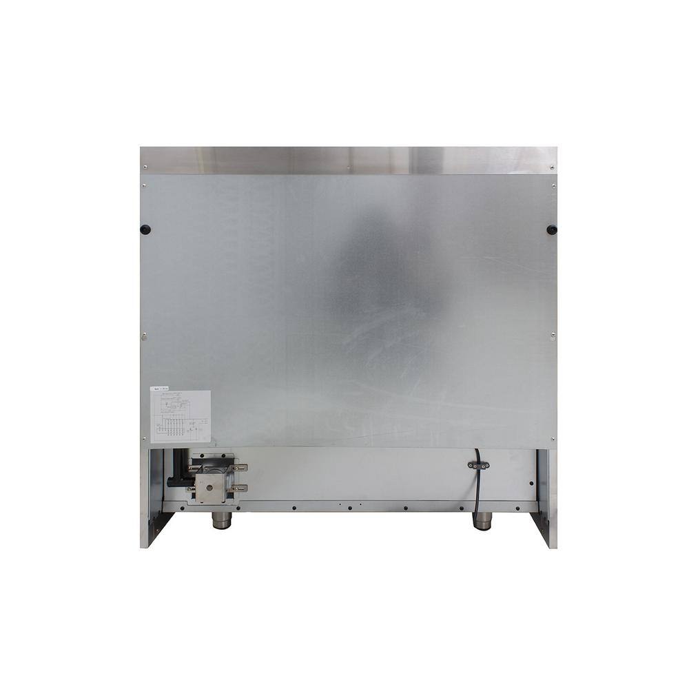 36-Inch Stainless Steel Gas Range with Convection Oven and 6 Burners
