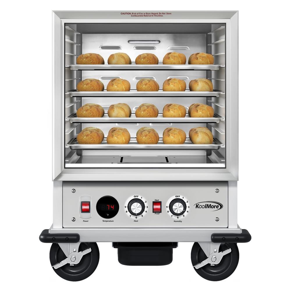 33 in. Commercial Insulated Half-Size Holding/Proofing Cabinet Holds 12 Pans with Glass Door in Silver Buffet Server price history on PriceWatchPro